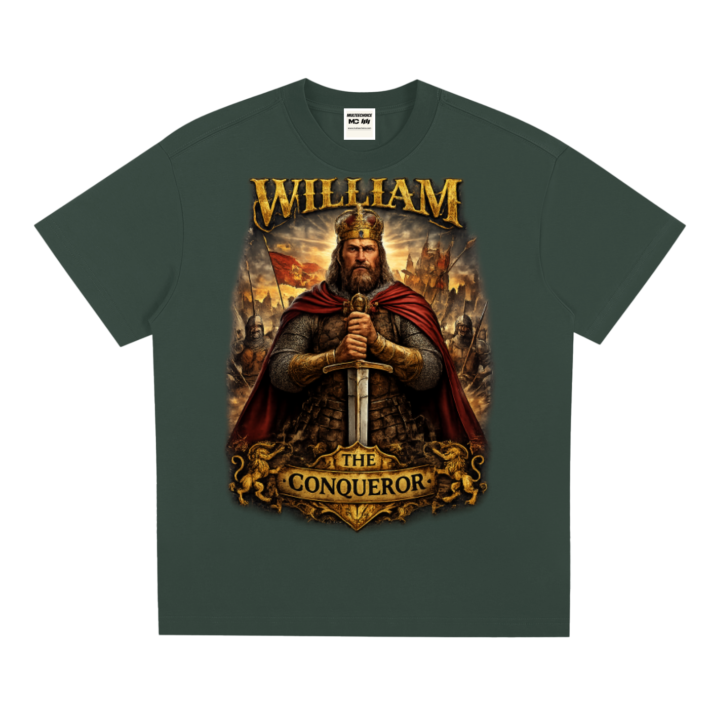 Multeechoice William The Conqueror Tee
