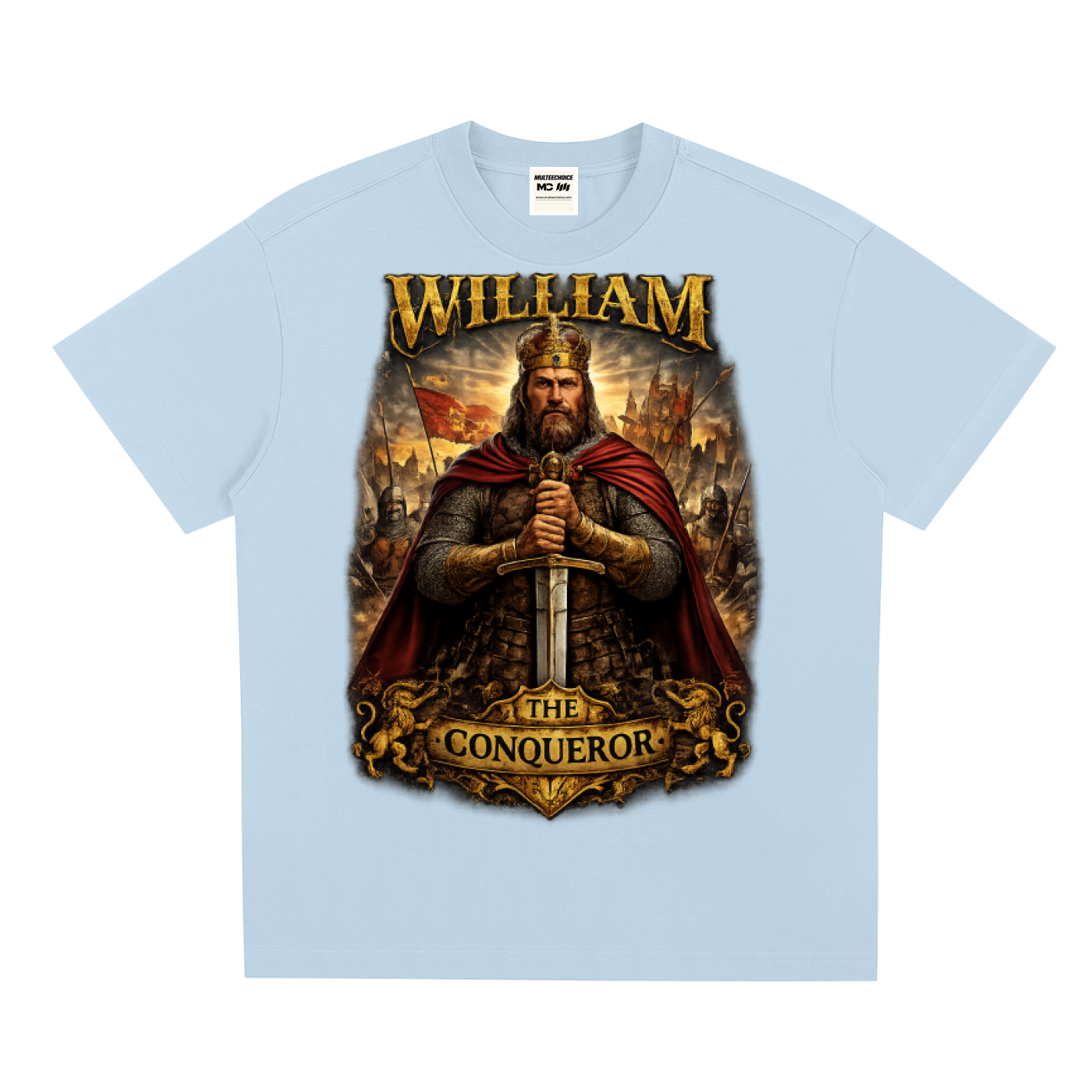 Multeechoice William The Conqueror Tee
