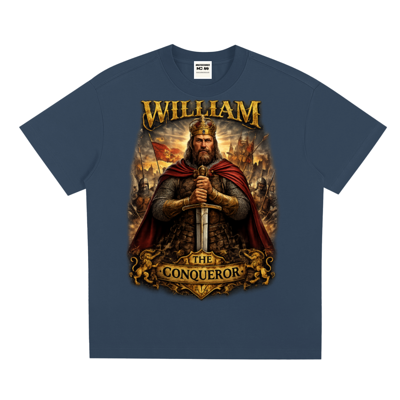 Multeechoice William The Conqueror Tee