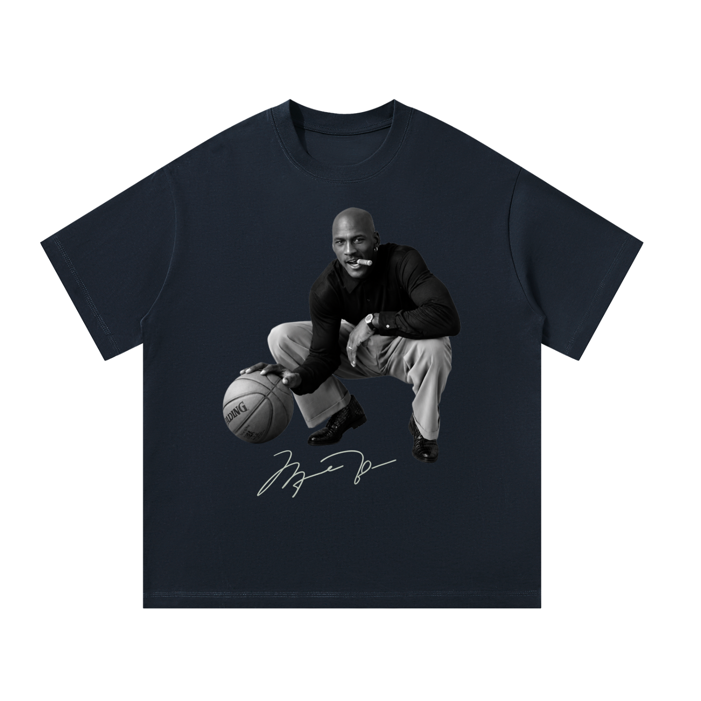 MulTeechoice M Jordan autograph Tee