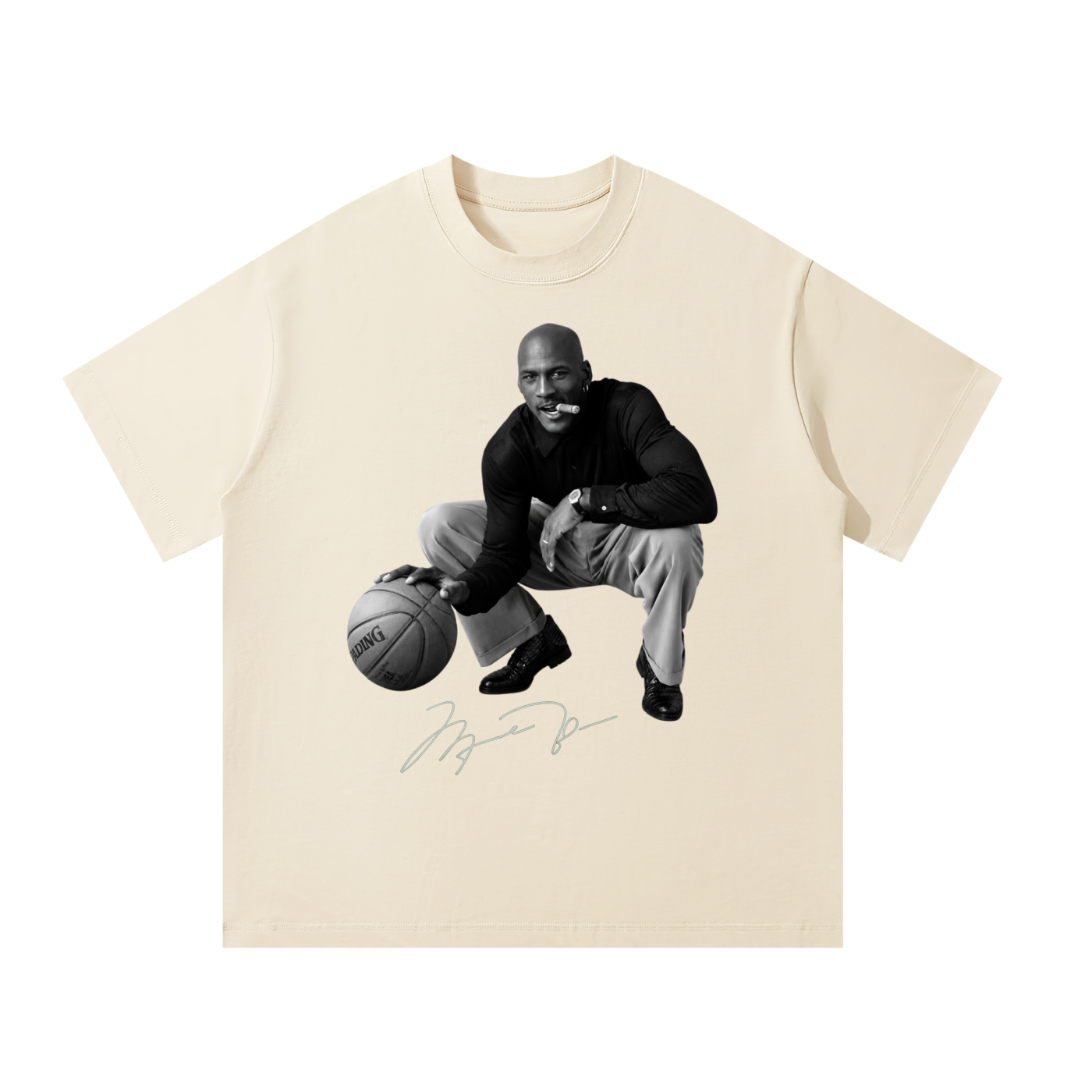 MulTeechoice M Jordan autograph Tee