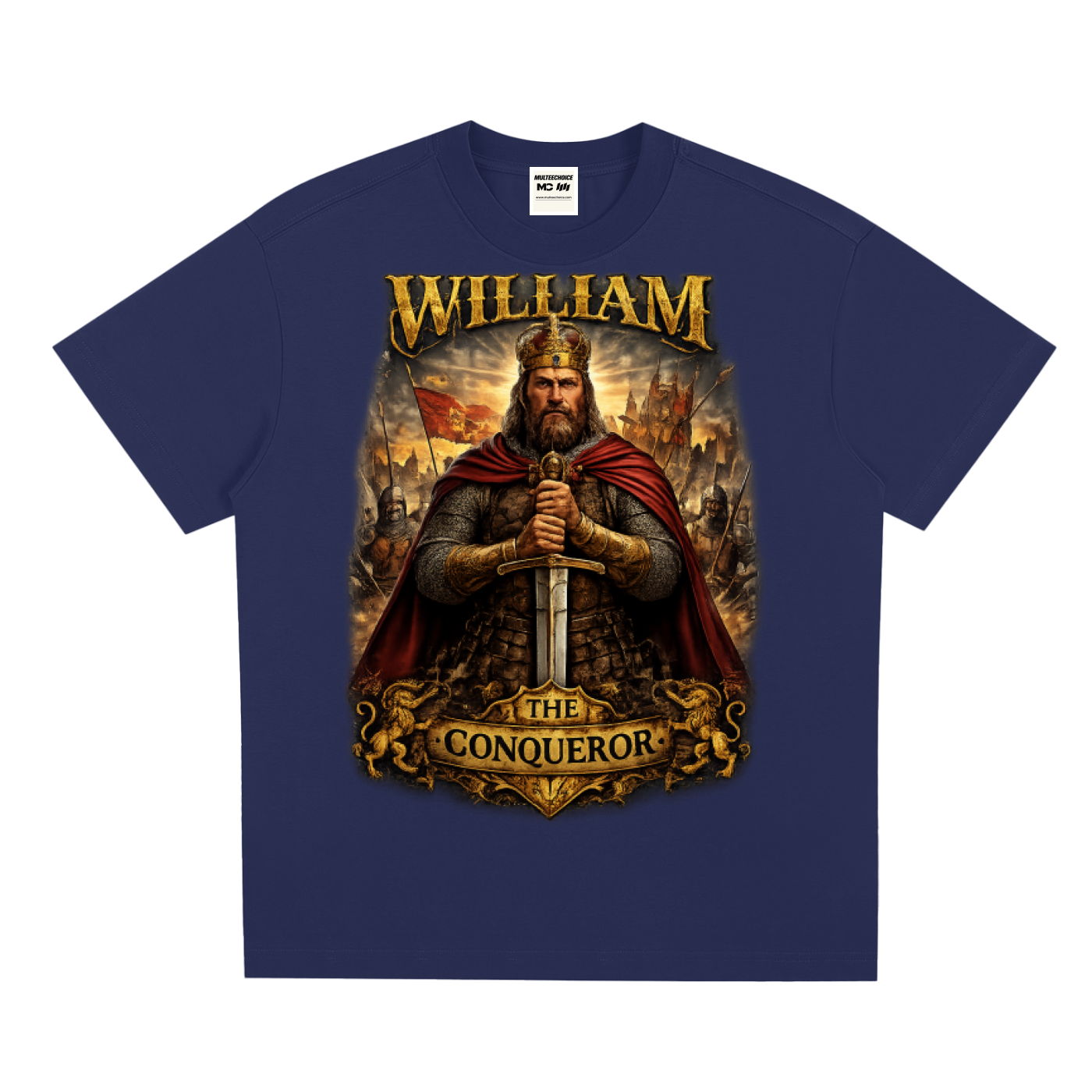 Multeechoice William The Conqueror Tee