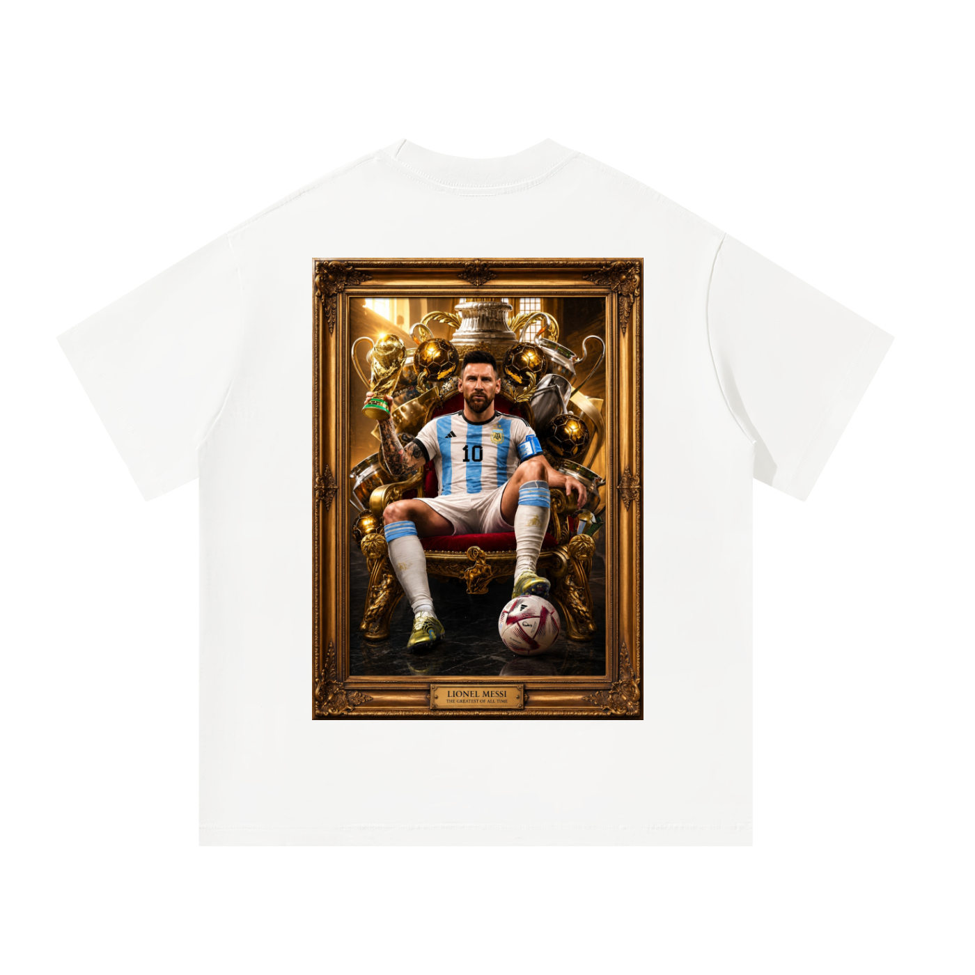 MulTeechoice Messi Framed Tee