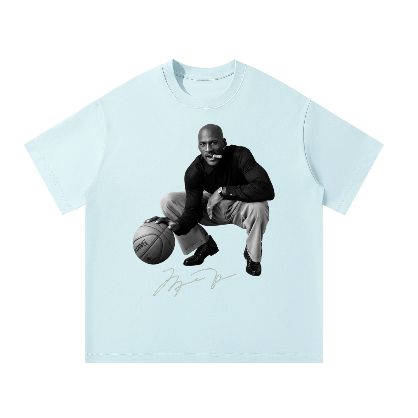 MulTeechoice M Jordan autograph Tee