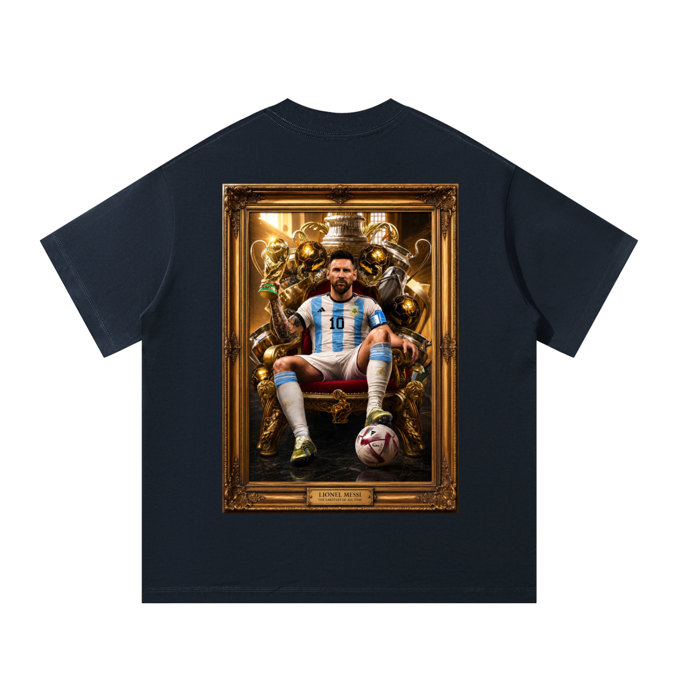 MulTeechoice Messi Framed Tee