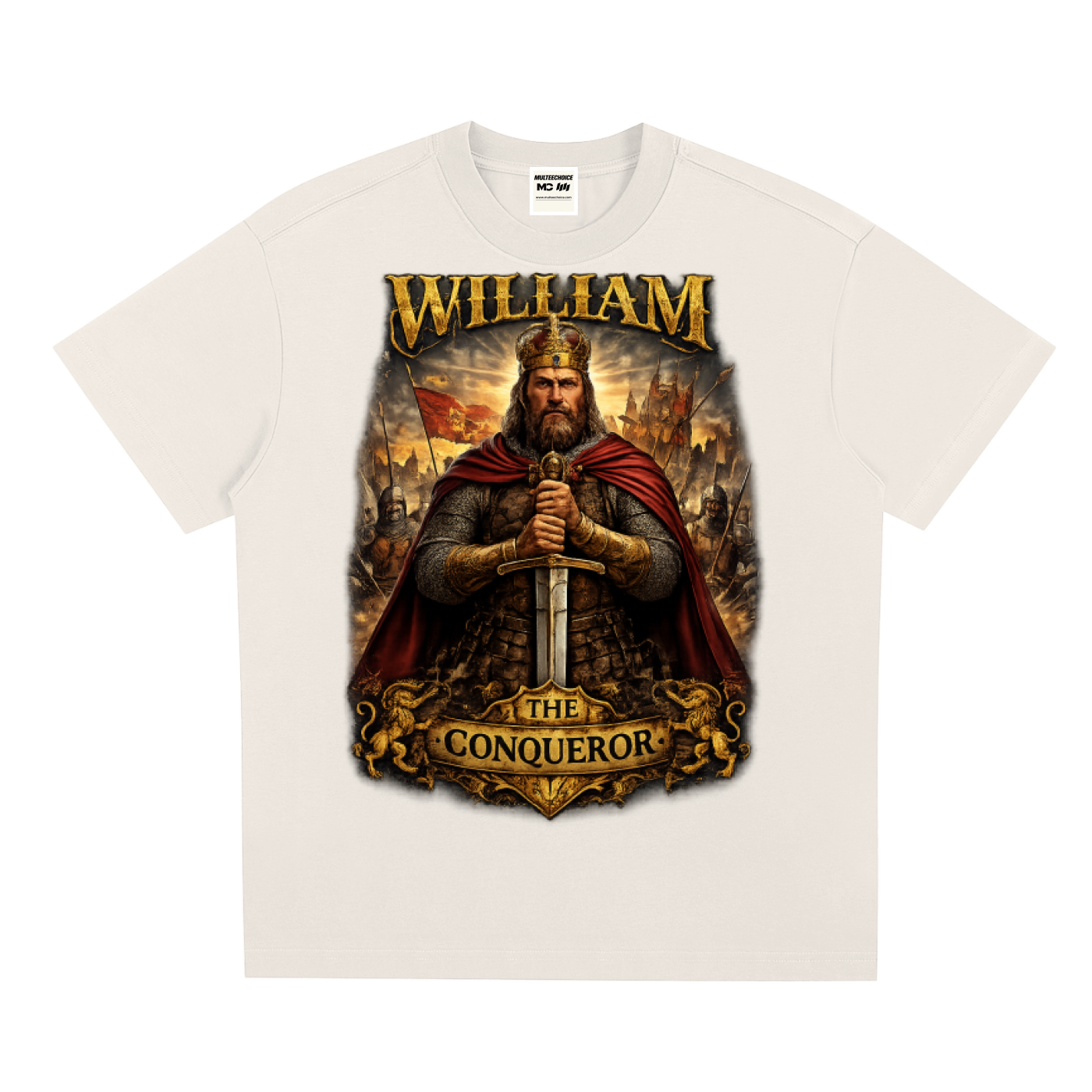 Multeechoice William The Conqueror Tee