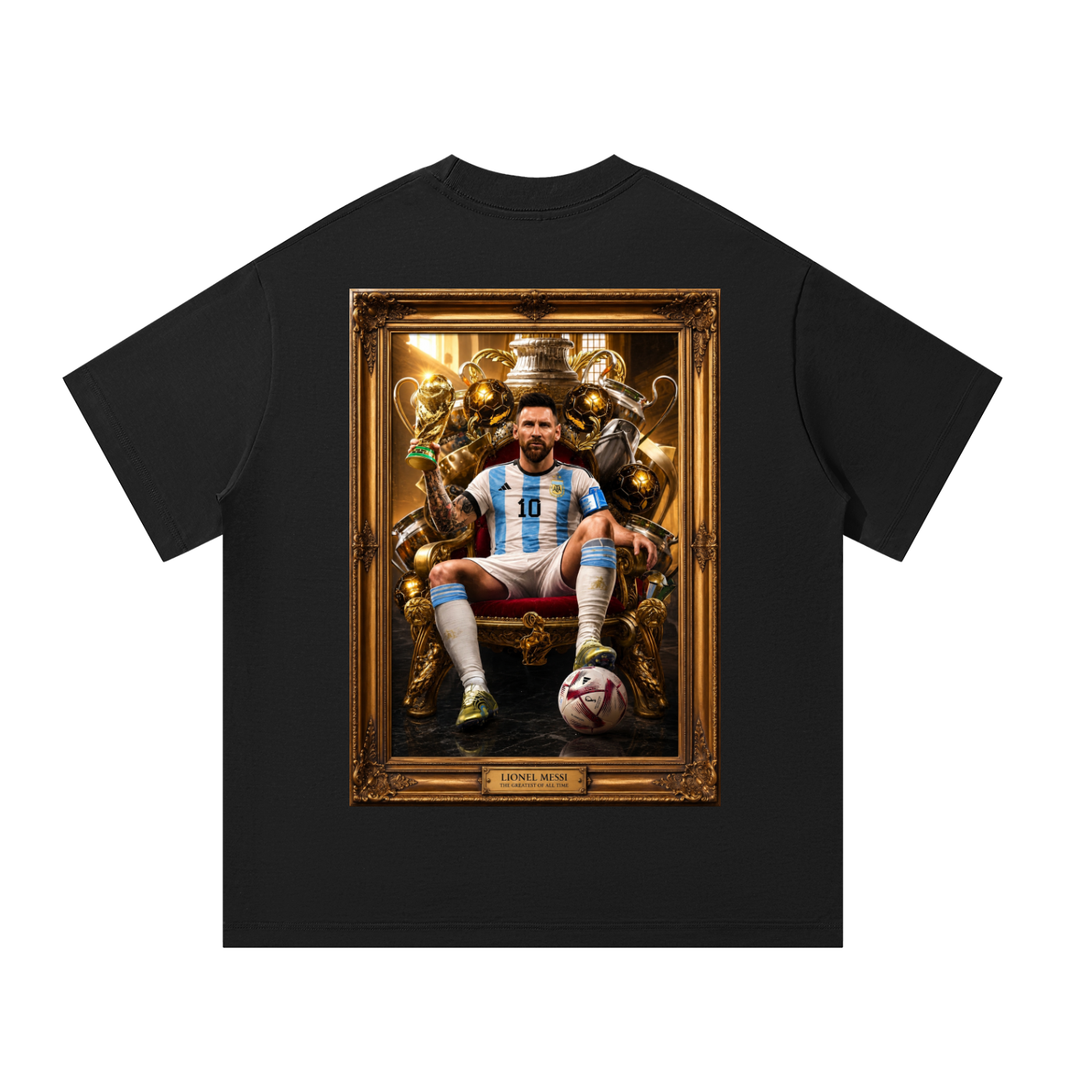 MulTeechoice Messi Framed Tee